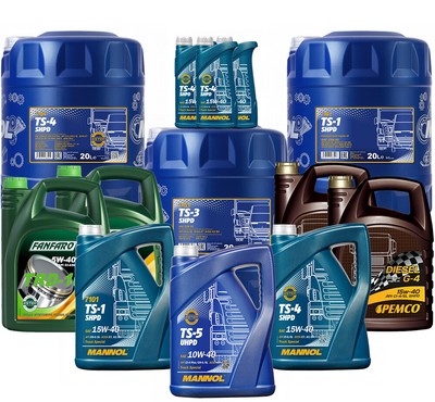 MANNOL Motoröl LKW 5w-30 5w-40 1-20L API CH-4 SL ACEA E7 A3 B4 MAN M 3275