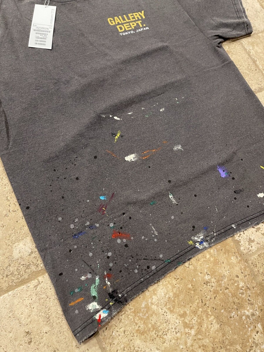 Gallery Dept Tokyo Exclusive Anniversary Painted Brown Tee size