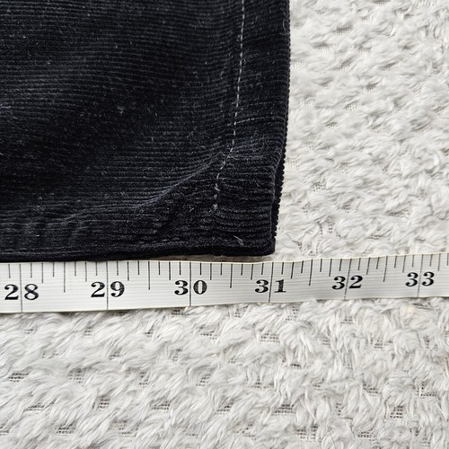 Superdry Corduroy Jeans Mens W32 L31 Trousers Tailored Straight Black Excellent - Picture 8 of 10