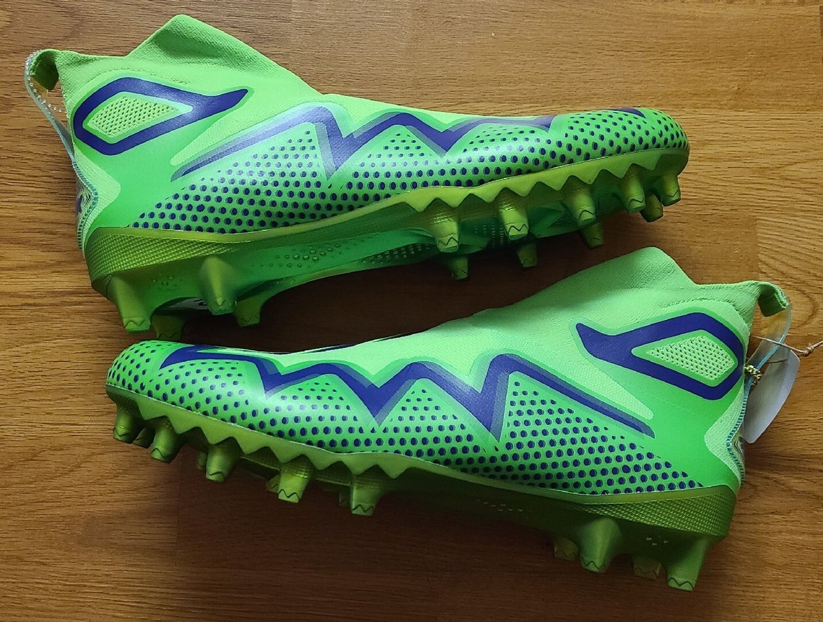 Adidas Primeknit Freak Ultra 22 Green Men\'s Football Cleats Size 13 GY3042 Adidas Primeknit Ultra Freak 22 Seattle Seahawk Green Cleats  main image 2