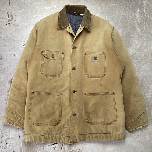 Vintage 70s Carhartt Chore Coat Canvas 