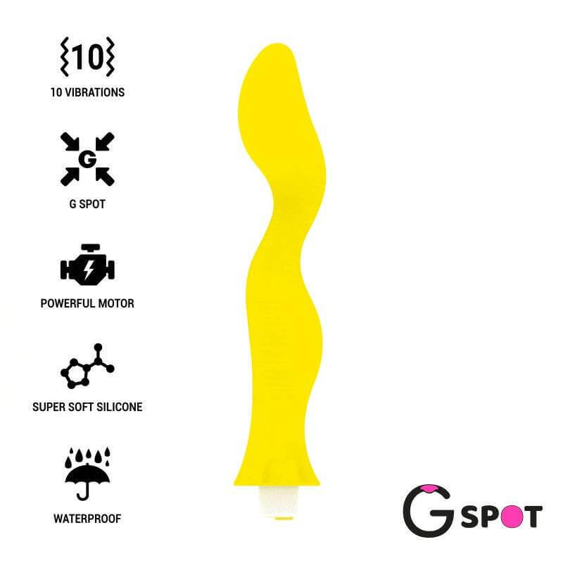 G-Spot-  Gavyn G-Spot Vibrator Yellow