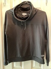 SIMPLY SOUTHERN WOMENS BLACK COTTON POLY SPANDEX PULLOVER SWEATSHIRT SZ SMALL