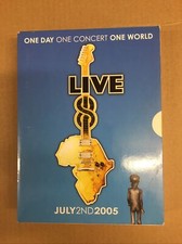 Live 8: One Day, One Concert, One World (DVD, 2005, 4-Disc) Region 0 Bob Geldof