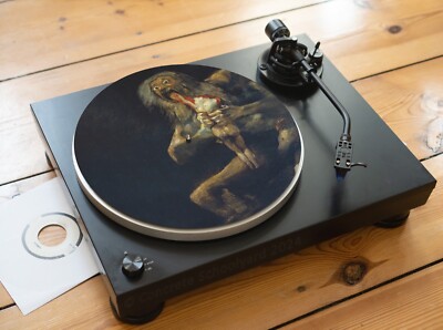 Francisco de Goya ''Saturn Devouring His Son'' Filz Plattenspieler Slipmat Vinyl