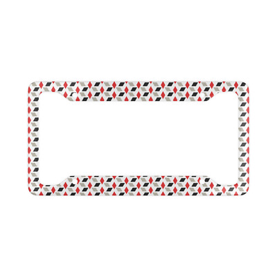 Mitsubishi Lancer Evo/Evolution-style aluminum license plate frame : By SCRC