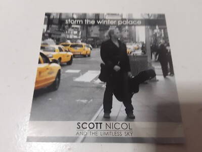 Scott Nicol And The Limitless Sky Storm The Winter Palace ARTWORK ONLY NO DISC