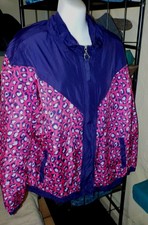 Womens 1 Sunset Lane Lightweight Jacket Windbreaker Medium Nwt