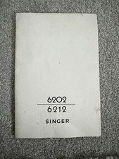 Singer Nähmaschine Bedienungsanleitung 6202/...