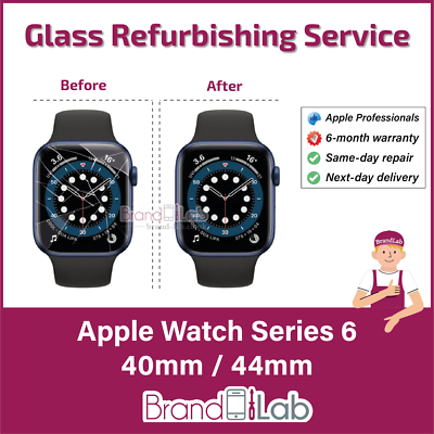 Apple Watch Series Cracked Screen Front GLASS Replacement