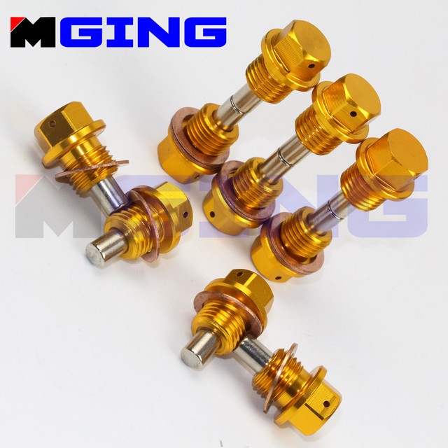 Universal M12 X 1.75 Engine Oil Pan Drain Plug Blots Kit Crush