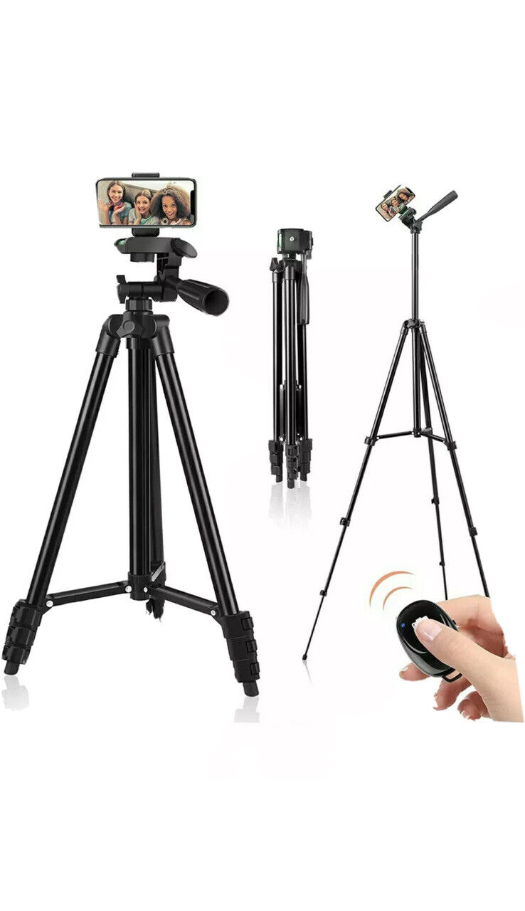 billetpris mandat squat 60&#034; Phone Tripod, UEGOGO Tripod for iPhone/Android with Remote Shutter  Black | eBay
