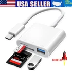 3 in 1 USB C OTG Adapter SD/TF Memory Card Reader for iPhone15 Pro/iPad/Samsung✅