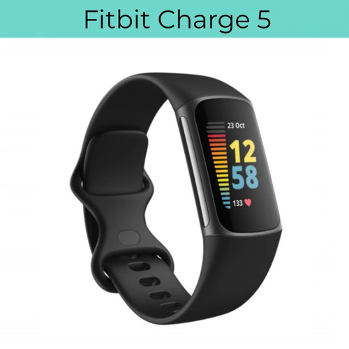 Fitbit Charge 5 Black Activity Tracker Advanced Health Fitness FB421BKBK