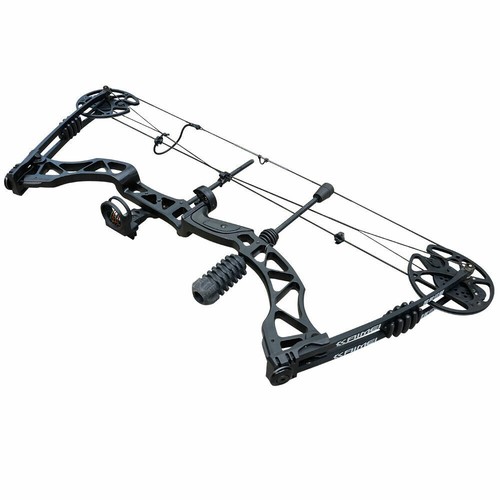 Adjustable 35-70lb Right Hand Archery Compound Bow Set Outdoor Hunting Practice - Picture 3 of 11