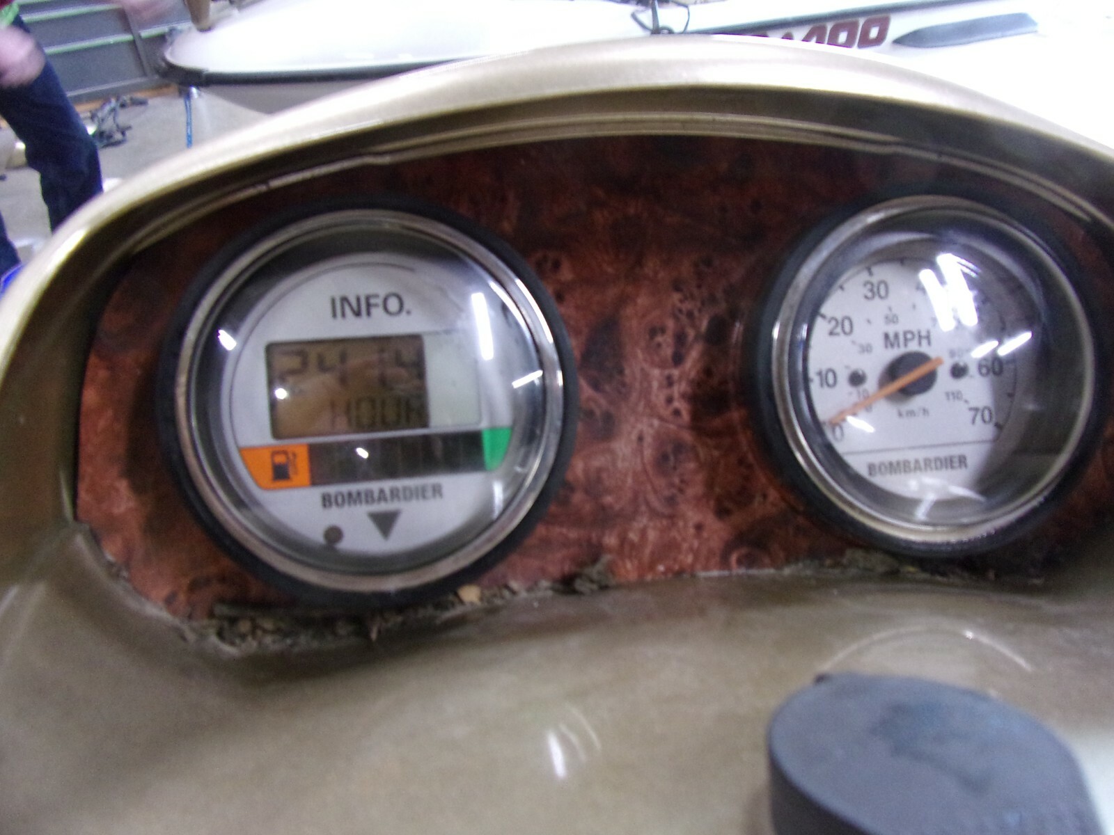 1999 Seadoo Gtx Rfi Gauges Multifunction 278001434 w/241.4 Hours