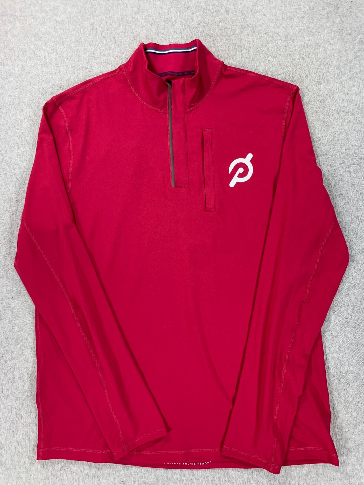 Four Laps Peloton Half Zip Running Cycling Training Pullover Shirt (Men's Large)