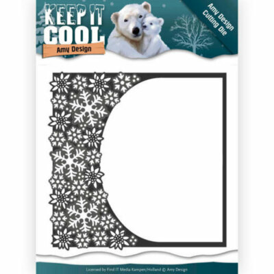 Cool Rounded Frame - Keep it Cool - Stanzschablone  von Amy Design (ADD10159)