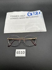 AO Safety 740 Eyeglass/Sunglass Frames 53-18 Tone Oval G121