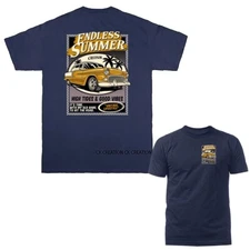 Endless Summer Hot Rod Custom Classic Vintage Car Automobile Graphic T-shirt