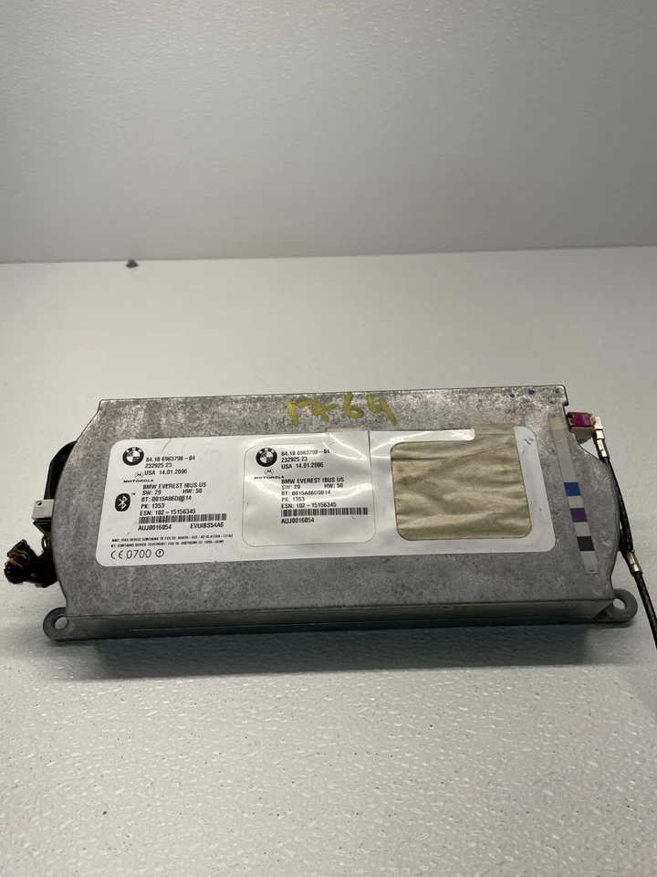 Módulo de control telemático de comunicación Bluetooth BMW X3 2005-2009 - 6963798 OEM Foto 2 de 4