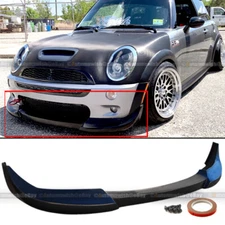 For 02-06 Mini Cooper S R50 R52 R53 Unpainted PU Front Bumper Chin Lip Body Kit