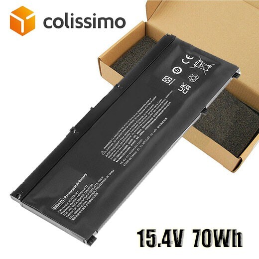 Batterie interne SR04XL avec protection contre surchauffe pour HP Omen 15