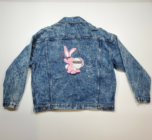 Vintage Acid Wash Denim Jacket 
