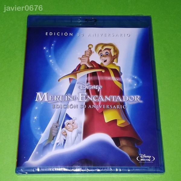 MERLIN EL ENCANTADOR CLASICO DISNEY NUMERO 18 - BLU-RAY NUEVO Y PRECINTADO