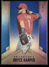 2020 Panini Chronicles #3 Bryce Harper Titanium Blue #/99