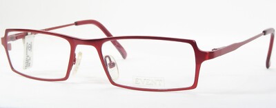 Event 6008-Uf1 2 Candy Rot Seltene Brille Metallrahmen 52-18-136mm