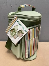 Picnic Time Meritage Wine & Cheese Tote Riviera Collection - New with Tags