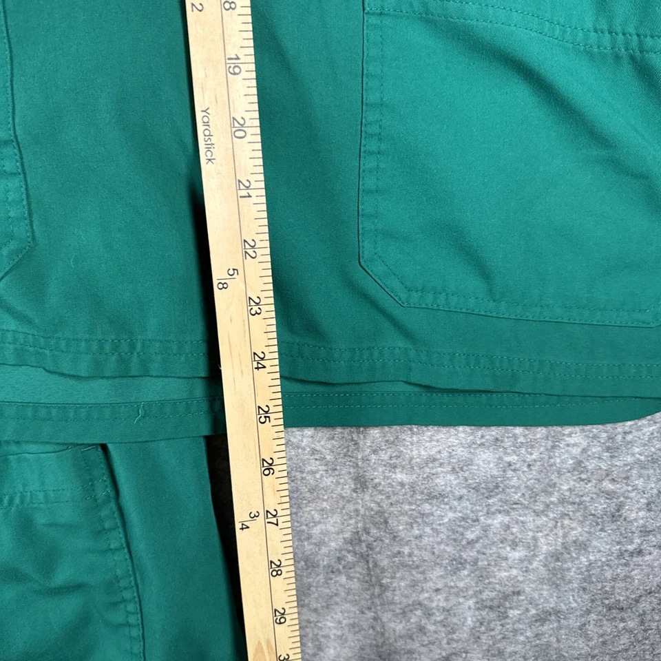 批量 2 件 Koi 新一代磨砂上衣 XL 绿色短袖医疗护士医生 — 第 4/4 张图片