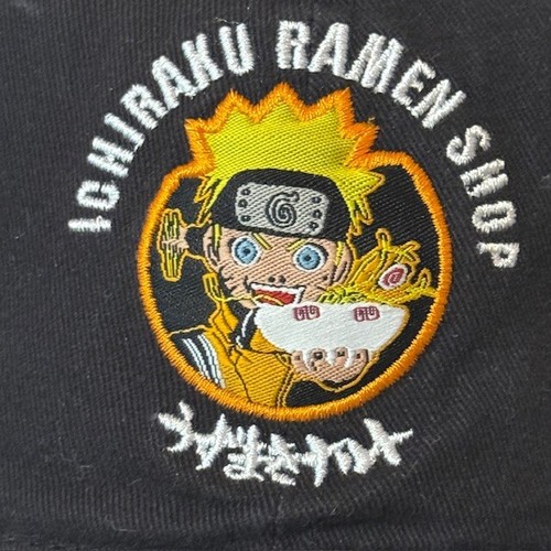 Ichiraku Ramen Shop Hat Cap Naruto Shippuden Anime Shonen Jump NWT Tags Ninja - Picture 2 of 5