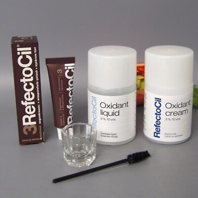 Refectocil Eyelash & Eyebrow Professional Tint Kit in Natural Brown- Choose-