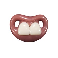 Two Front Teeth Pacifier Baby Toddler Child Binky Suck Toy Gums Sucking Sooth