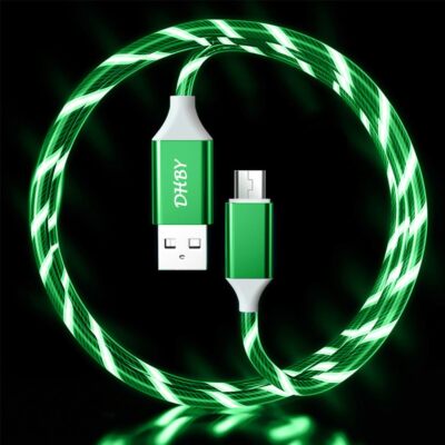 USB A to Micro USB Android Phone Charger Cable Fast Charging High Data Speed ...