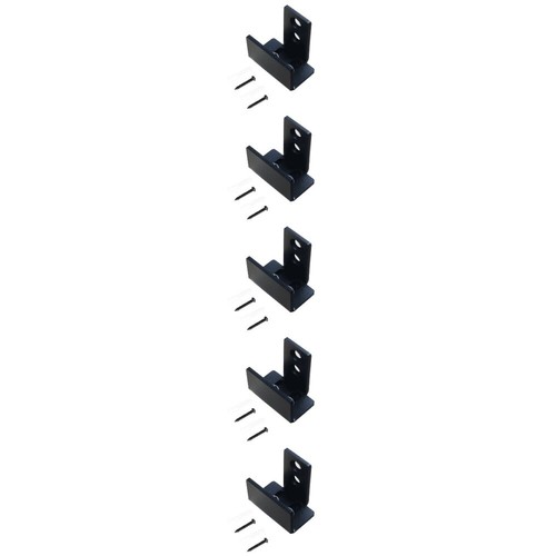 5 Pack vendu Wall Guide Groove Stopper Schiebetürführungen Scheunentor