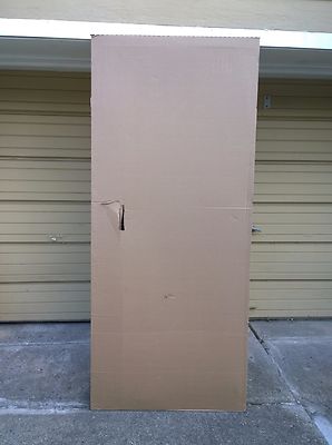 NIB Nice Larson 34'' x 79'' White STORM DOOR w/ FULL-VIEW GLASS & Full-Screen