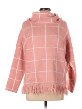 Absolutely Famous Women Pink Poncho L