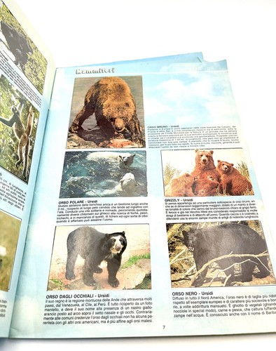 Animali Nel Mondo Fol Bo 1989 Album Figurine Incompleto Rottame Da Recupero - Foto 3 di 6