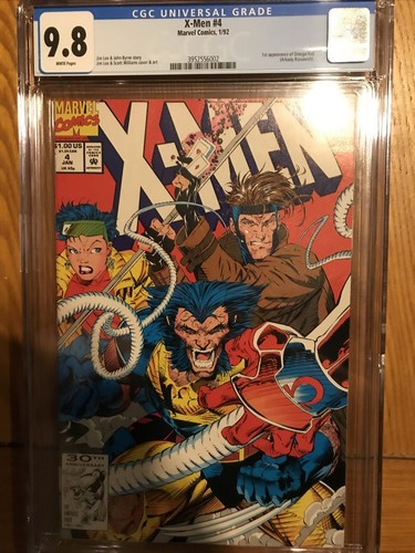 X-MEN #4 CGC 9.8 FIRST APPEARANCE OF OMEGA RED