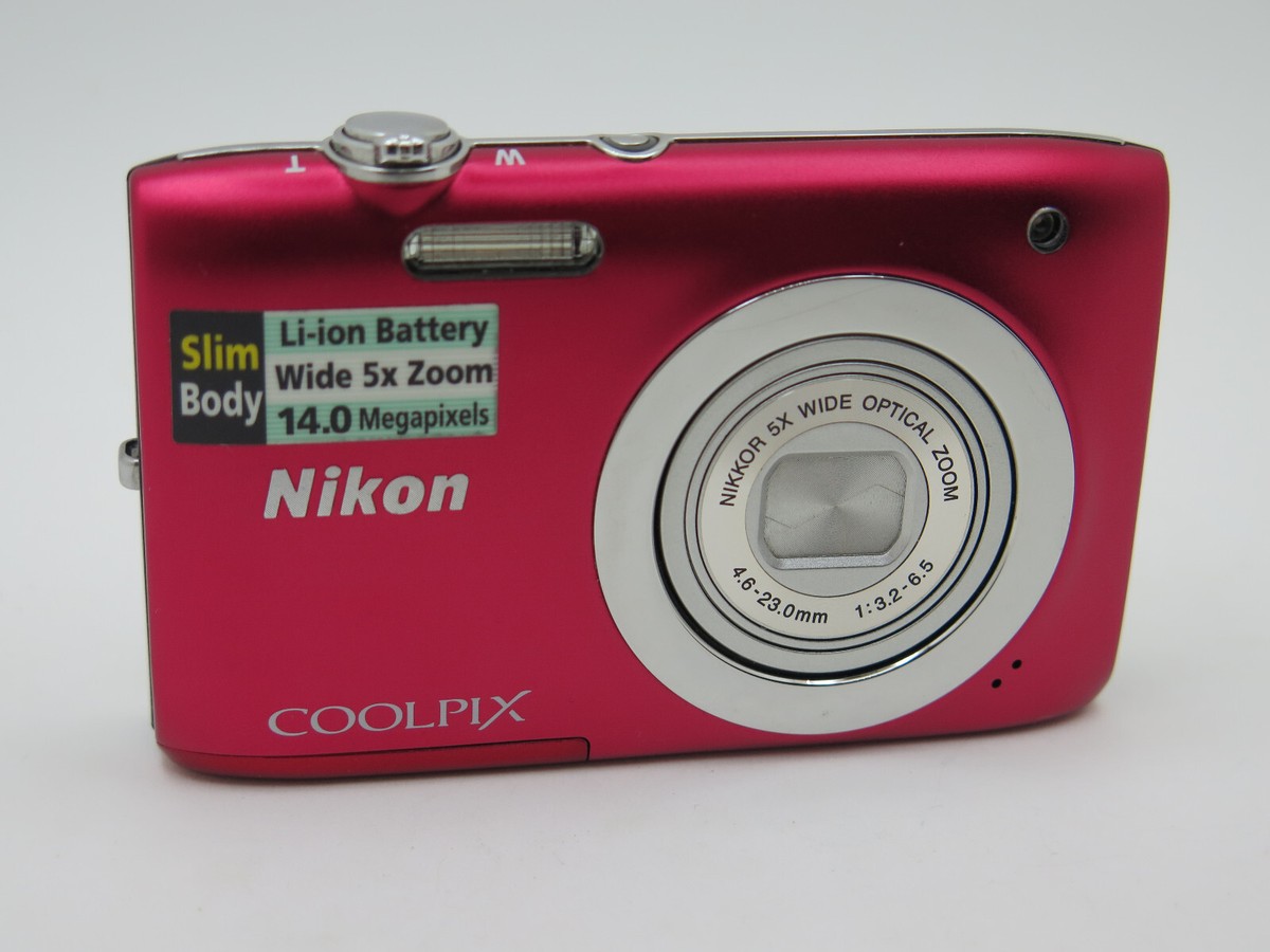 Nikon COOLPIX S6000 赤 14.2メガピクセル Nikon Coolpix S2600 14.0MP 5x Optical Zoom Compact Digital