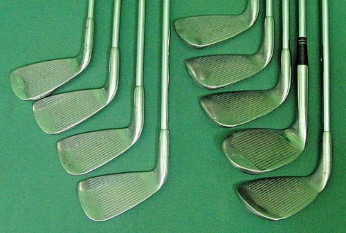 Vintage Combi Set of 9 x Lynx Limited "10" Irons 3-SW Regular Steel Shafts - Picture 3 of 6