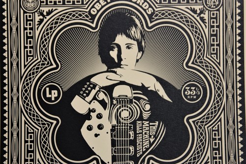 SHEPARD FAIREY Party At Moontower box RECORDS sérigraphie 2011 SIGNEE OBEY GIANT - Bild 4 von 4