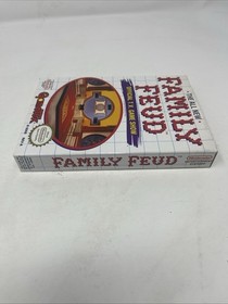 Nintento NES Game Family Feud CIB Complete W/ Box, Manual And Sleeve