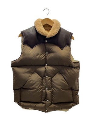 ジャケット・アウター Rocky Mountain Featherbed down vest 42 Rocky Mountain Featherbed Down Vest 42 Nylon Brown Used | eBay