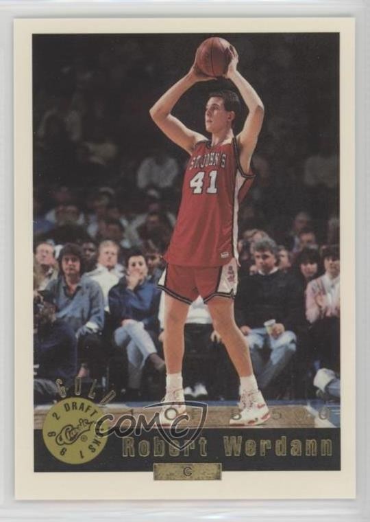 1992 Classic Draft Picks Factory Set Gold /8500 Robert Werdann #59 Rookie RC g5d
