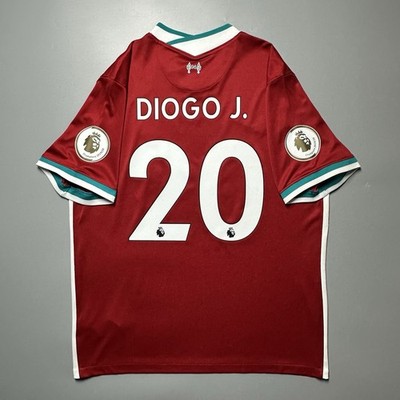 LIVERPOOL NIKE 2020/2021 FOOTBALL HOME JERSEY #20 DIOGO JOTA SIZE