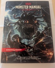 Monster Manual: Dungeons & Dragons 5th Edition Core Rulebook Hardcover DND D&D
